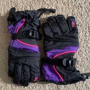 Kids snow gloves